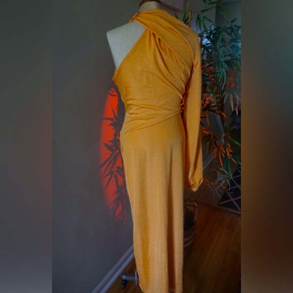 COPY - ASOS DESIGN YELLOW DRESS NEW - Picture 3 of 10